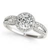 Image 2 : 1.05 ctw VS/SI Diamond Solitaire Ring 18K White Gold