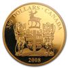 Image 1 : 2008 Canada Proof Gold $300 Alberta Coat of Arms (Capsule Only)