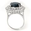 Image 2 : 2.0 ctw Black Diamond Ring 14K White Gold