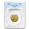 Image 1 : 1908 $5 Indian Gold Half Eagle MS-62 PCGS