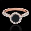 Image 1 : 0.76 ctw H-SI/I Diamond Ring 10K Rose Gold