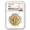Image 1 : 1851-O $20 Liberty Gold Double Eagle XF-40 NGC