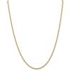 Image 1 : 14k Yellow Gold 3.2 mm Cable Chain - 22 in.