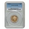 Image 1 : 1874 $3 Gold Princess AU-58 PCGS