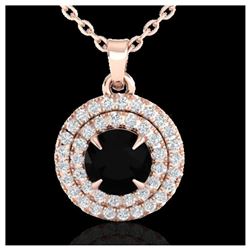 1.01 ctw H-SI/I Diamond Necklace 10K Yellow Gold
