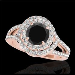 1.25 ctw H-SI/I Diamond Solitaire Ring 10K Rose Gold