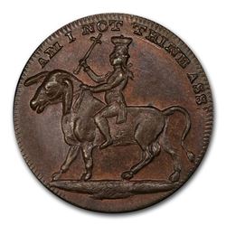 1795 Middlesex Farthing Conder Token MS-65 PCGS (BN)