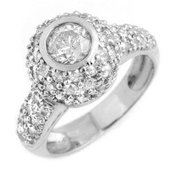 12.9 ctw Sapphire & Diamond Earrings 14K White Gold