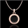 Image 1 : 0.99 ctw H-SI/I Diamond Ring 10K Rose Gold