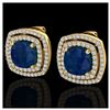 Image 1 : 1.54 ctw H-SI/I Diamond Solitaire Halo Ring 10K Rose Gold