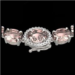 5.28 ctw Cushion Diamond Earrings 18K White Gold
