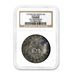 1737 Mo-MF Mexico Silver 8 Reales NGC (Rooswijk Shipwreck)