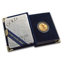 1/2 oz Proof Gold American Eagle (Random Year\, w/Box & COA)
