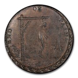 (ND) Middlesex Spence's 1/2 Penny Conder Token AU-58 PCGS