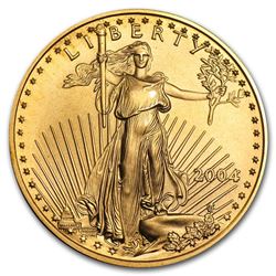 2004 1/2 oz Gold American Eagle BU