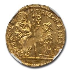 (1779-1789) Venice Gold Zecchino Ducat MS-64 NGC