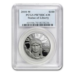 2010-W 1 oz Proof Platinum American Eagle PR-70 PCGS