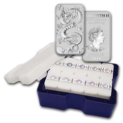 2019 Australia 200-Coin 1 oz Silver Dragon Mini Monster Box BU