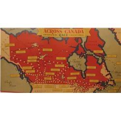 RAREST None found on the internet Across Canada board game - jeux si rare pas trouvé sur internet