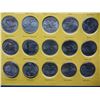 Image 3 : 1999-2008 First State Quarters Map Uncirculated Coins Complete Set With Collectors Guide