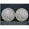 Image 2 : 1927s+34s Walking Liberty Half Dollars Better Dates
