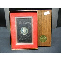1971-S United States Proof Eisenhower Ike 40% Silver Dollar w/ Original Packaging