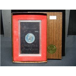1972-S United States Proof Eisenhower Ike 40% Silver Dollar w/ Original Packaging