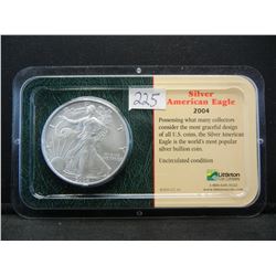 2004 United States 1 Troy Oz. .999 Silver Uncirculated American Eagle