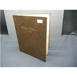 Empty Dansco Album #7178 - Morgan Dollars - 1878 - 1890