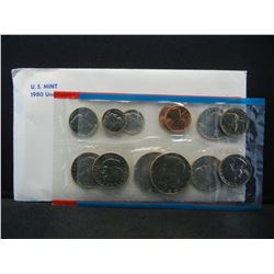 1980 United States Uncirculated P & D Mint Set w/ Original Packaging