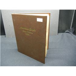 Empty Dansco Album #7181 - American Eagle Silver Dollars 1986 -