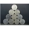 Image 2 : 10 Count Circulated United States Eisenhower Ike Clad Dollars
