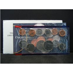 1989 United States Uncirculated P & D Mint Set w/ Original Packaging