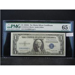 1935 $1.00 Silver Certificate PMG 65