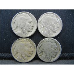 1913 Type 1 Buffalo Nickel,26D,16s,24d Semi key Dates