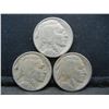 Image 1 : 1913 Type 2 Buffalo Nickel ,17,18 Buffalo Nickels