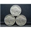 Image 2 : 1913 Type 2 Buffalo Nickel ,17,18 Buffalo Nickels