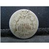 Image 1 : 1872 Shield Nickel Semi Key Date