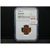 Image 1 : 1948 Lincoln Cent NGC MS66 RED NGC Price Guide $135