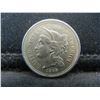Image 1 : 1865 Three Cent Nicek AU+ Nice Strong Details