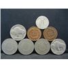 Image 2 : Grab Bag Lot (3) 1883 Liberty Nickels 1902+08 Full Liberty Nickels 1919+21 Buff Nickels 1916 Merc di