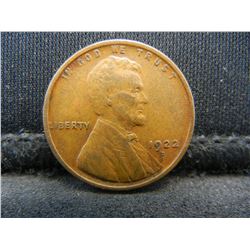 1922 D Lincoln Cent Semi Key Date Strong Details
