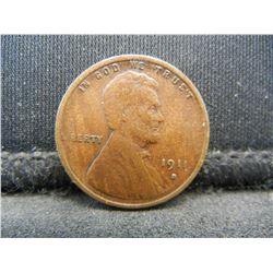 1911 S Lincoln Cent Key Date