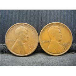 1910 S + 1915 S Lincoln Cents Key Dates