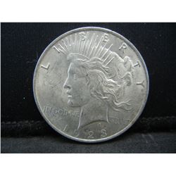 1923 Peace Dollar Ad On Back