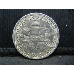 1893 Columbian Half Dollar Commem Low Mintage