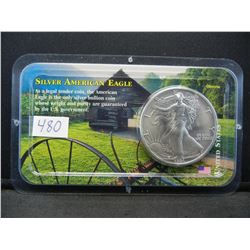 1991 American Silver Eagle Littleton Tough Early Date