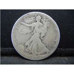 1916 D Walking Liberty Half Dollar Key Date