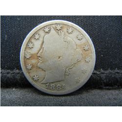 1884 Liberty Nickel Key Date