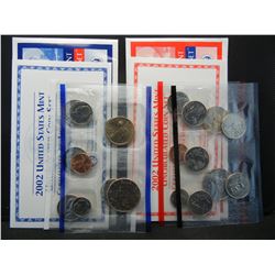 2002 United States Uncirculated P & D Mint Set w/ Original Packaging